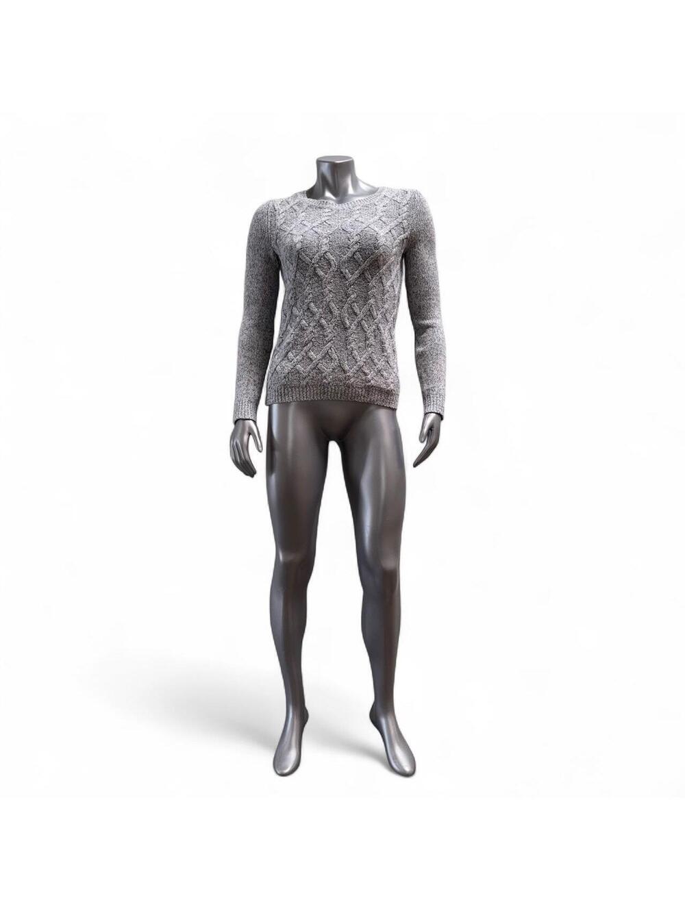 Tommy Hilfiger Grey Cable Knit Sweater ✨